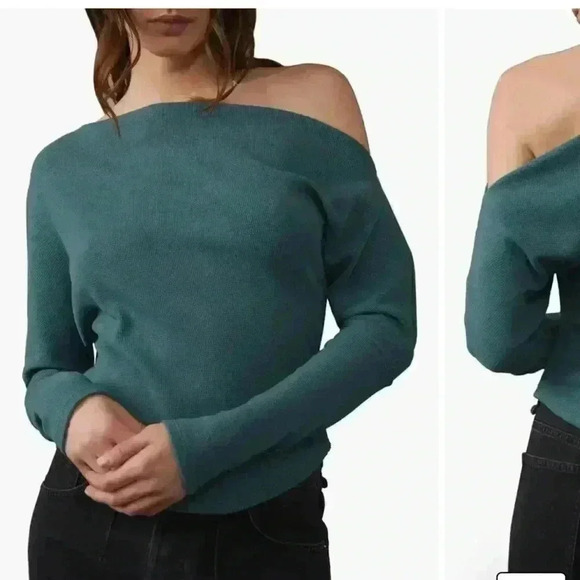 Free People Tops - NWOT We the Free Fuji (off the shoulder thermal top)